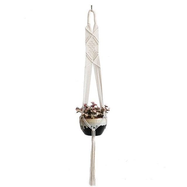 Spruced Roost Home Decor 1005 Handmade Macrame Plant Hanger - 21 Styles