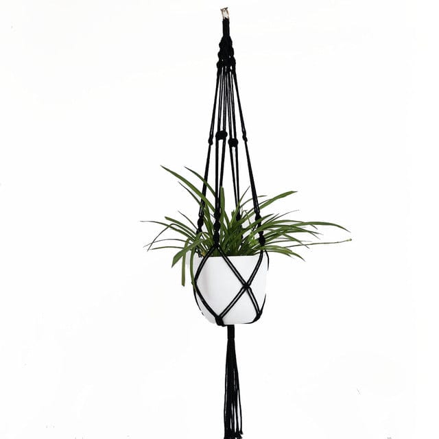 Spruced Roost Home Decor 1004 Handmade Macrame Plant Hanger - 21 Styles
