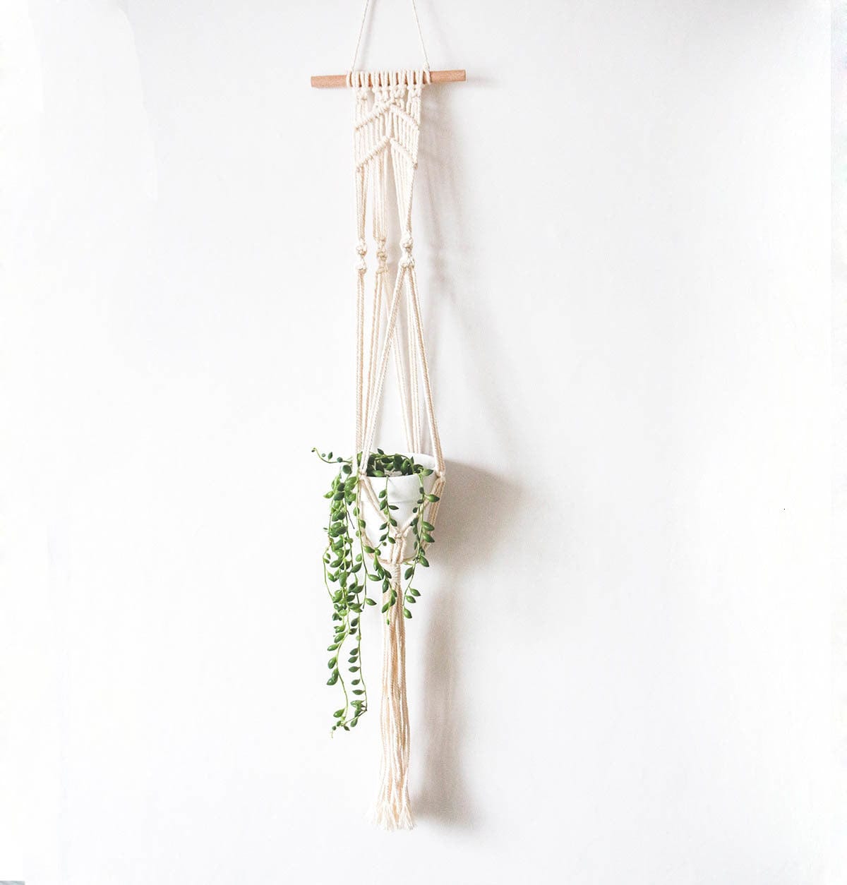 Spruced Roost Home Decor Handmade Macrame Plant Hanger - 21 Styles