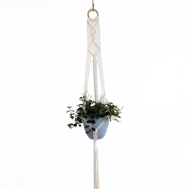 Spruced Roost Home Decor 1001 2 Handmade Macrame Plant Hanger - 21 Styles