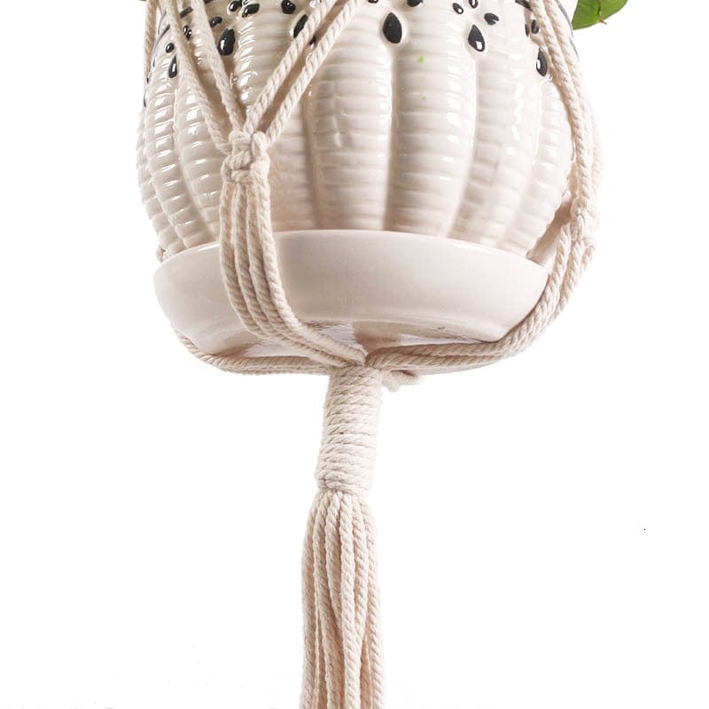 Spruced Roost Home Decor Handmade Macrame Plant Hanger - 21 Styles