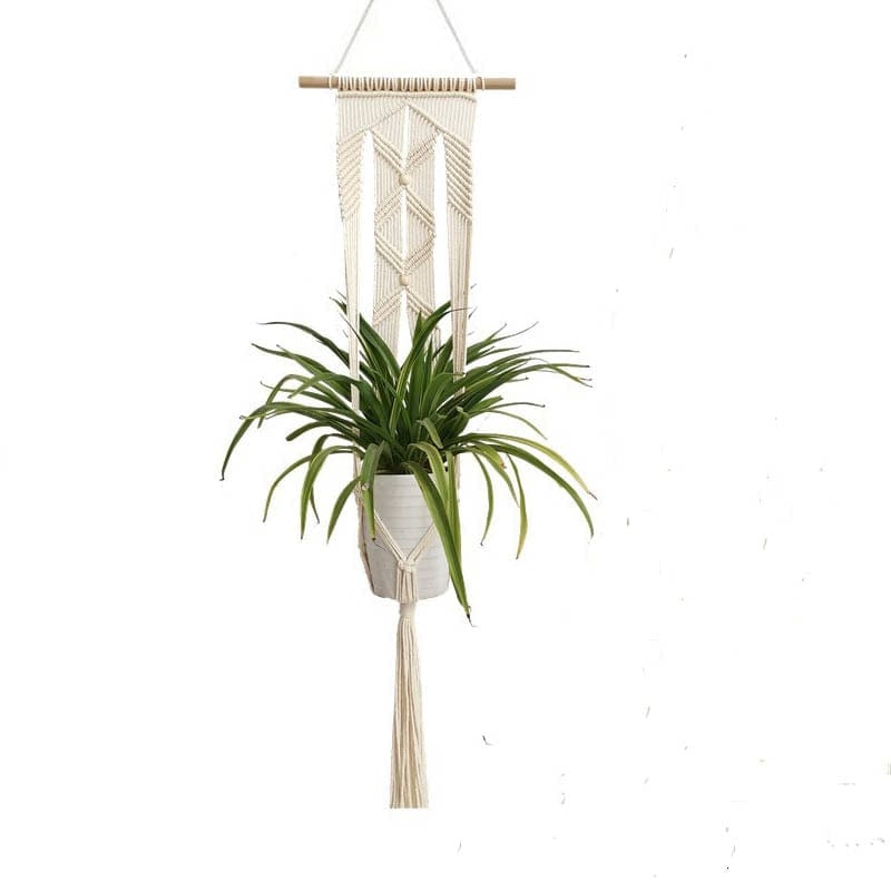 Spruced Roost Home Decor Handmade Macrame Plant Hanger - 21 Styles