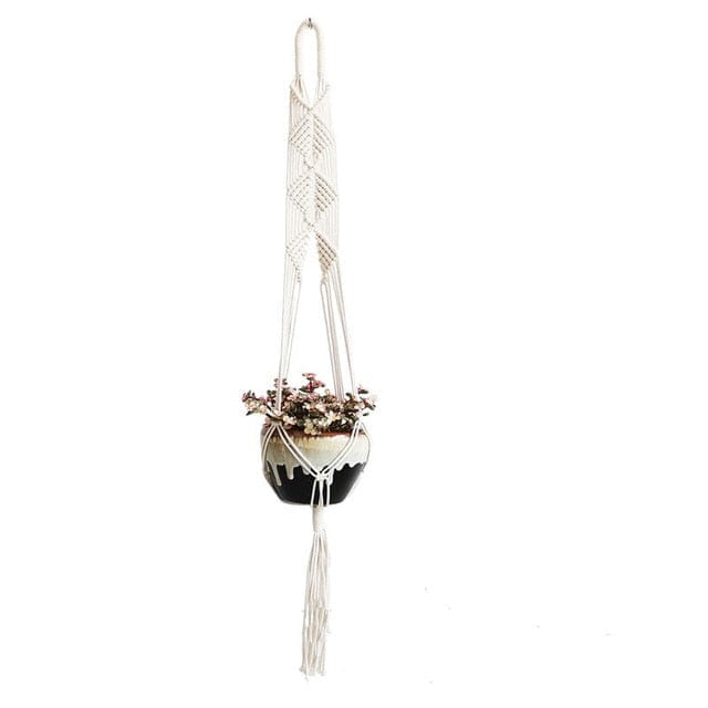 Spruced Roost Home Decor Handmade Macrame Plant Hanger - 21 Styles