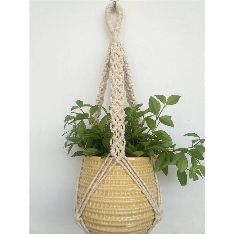 Spruced Roost Home Decor Jute Rope Braided Macrame Plant Hanger