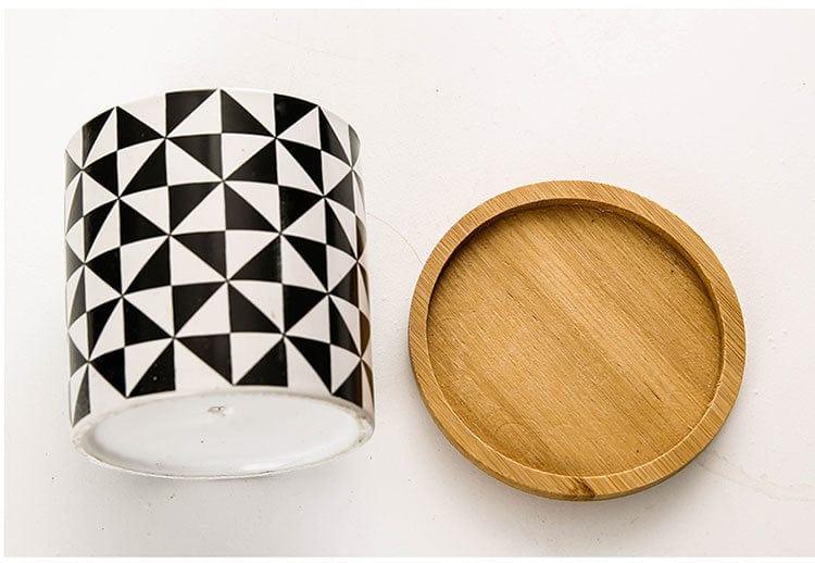 Home Embellish Store Home Decor Modern Geometric Ceramic Flower Pot - 8 Styles