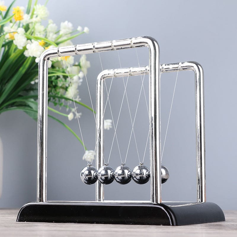 Spruced Roost Home Decor Newton Steel Ball Pendulum