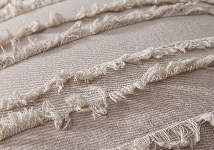 Spruced Roost Home Decor Solid Striped and Soft Pillow Covers - 2 Sizes - 4 Colors