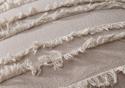 Spruced Roost Home Decor Solid Striped and Soft Pillow Covers - 2 Sizes - 4 Colors
