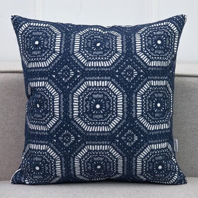 Spruced Roost Home & Garden D Embroidered Lace Geometric Pillow Cover - 6 Styles - 1 Size