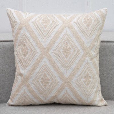 Spruced Roost Home & Garden F Embroidered Lace Geometric Pillow Cover - 6 Styles - 1 Size