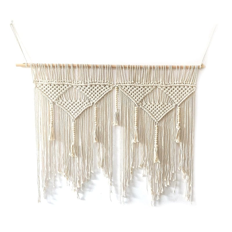 Spruced Roost Home & Garden Macrame Handwoven Wall Hanging