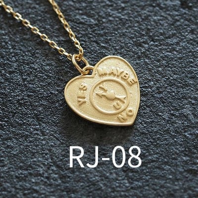 OriginaIngenu Official Store Jewelry RJ-08 / About 45 CM Coin Pendant Charm Necklaces - 39 Styles