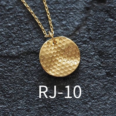 OriginaIngenu Official Store Jewelry RJ-10 / About 45 CM Coin Pendant Charm Necklaces - 39 Styles
