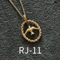 OriginaIngenu Official Store Jewelry RJ-11 / About 45 CM Coin Pendant Charm Necklaces - 39 Styles