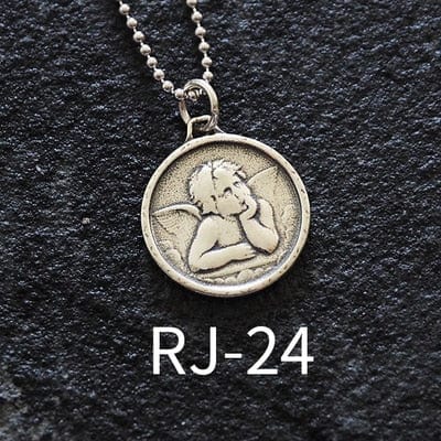 OriginaIngenu Official Store Jewelry RJ-24 / About 45 CM Coin Pendant Charm Necklaces - 39 Styles