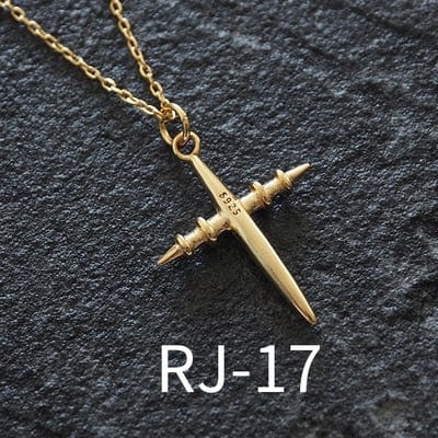 OriginaIngenu Official Store Jewelry RJ-17 / About 45 CM Coin Pendant Charm Necklaces - 39 Styles