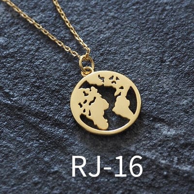 OriginaIngenu Official Store Jewelry RJ-16 / About 45 CM Coin Pendant Charm Necklaces - 39 Styles