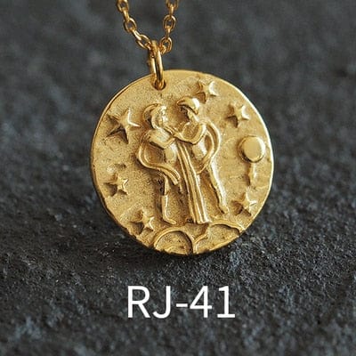 OriginaIngenu Official Store Jewelry RJ-41 / About 45 CM Coin Pendant Charm Necklaces - 39 Styles
