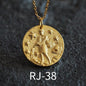 OriginaIngenu Official Store Jewelry RJ-38 / About 45 CM Coin Pendant Charm Necklaces - 39 Styles