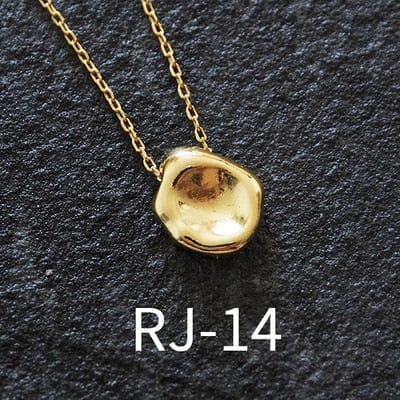 OriginaIngenu Official Store Jewelry RJ-14 / About 45 CM Coin Pendant Charm Necklaces - 39 Styles