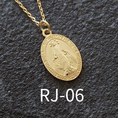 OriginaIngenu Official Store Jewelry RJ-06 / About 45 CM Coin Pendant Charm Necklaces - 39 Styles