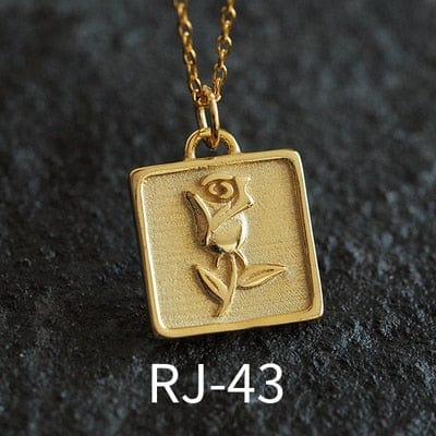 OriginaIngenu Official Store Jewelry RJ-43 / About 45 CM Coin Pendant Charm Necklaces - 39 Styles
