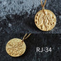 OriginaIngenu Official Store Jewelry RJ-34 / About 45 CM Coin Pendant Charm Necklaces - 39 Styles