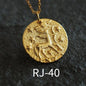 OriginaIngenu Official Store Jewelry RJ-40 / About 45 CM Coin Pendant Charm Necklaces - 39 Styles