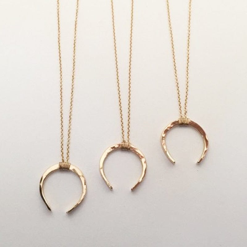 OriginaIngenu Official Store Jewelry Lasso the Moon 14K Gold Filled 925 Silver Necklace - 2 Lengths