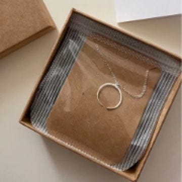OriginaIngenu Official Store Jewelry Lasso the Moon 14K Gold Filled 925 Silver Necklace - 2 Lengths