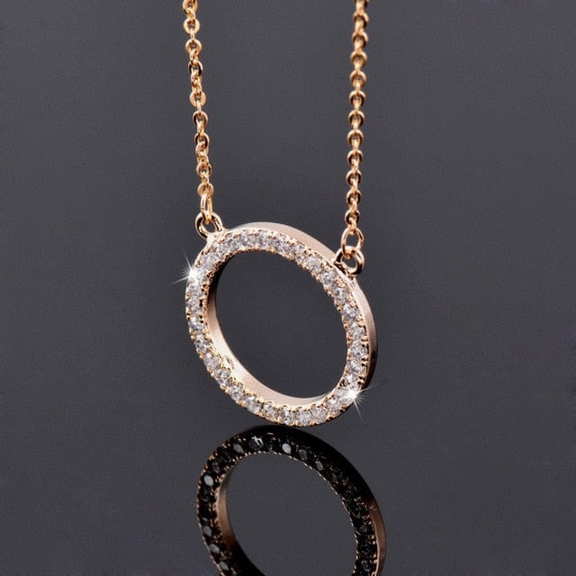 Spruced Roost jewelry yellow gold plated Pretty in Pave Necklaces - 3 Styles