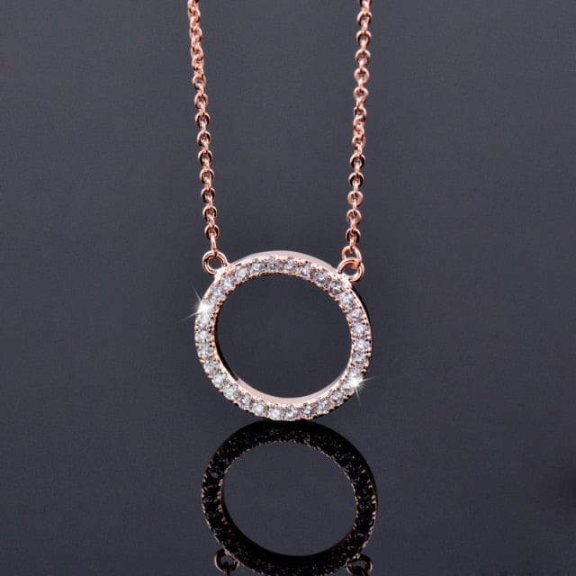 Spruced Roost jewelry rose gold plated Pretty in Pave Necklaces - 3 Styles