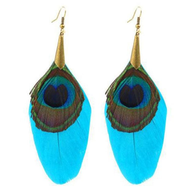 Spruced Roost Jewelry E020217B Urban Feather Earrings - 12 Styles