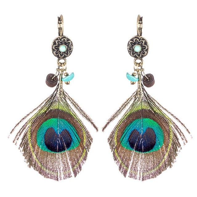 Spruced Roost Jewelry E020149B Urban Feather Earrings - 12 Styles