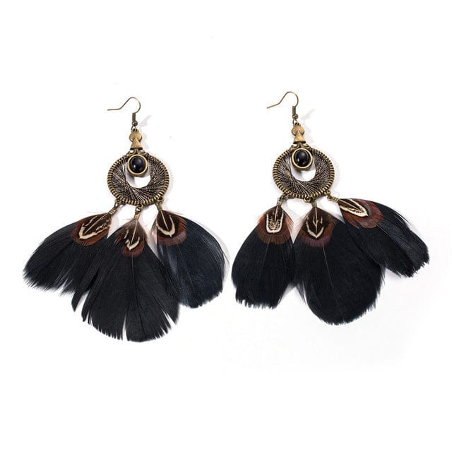 Spruced Roost Jewelry E020227B Urban Feather Earrings - 12 Styles