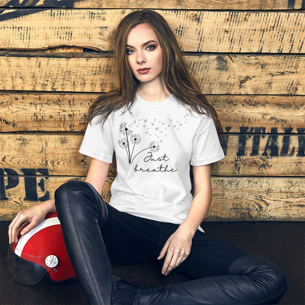 Spruced Roost Just Breathe Crew Neck Tshirt - S-3XL