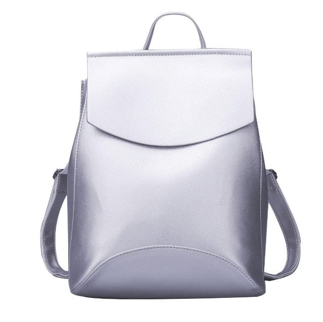 Spruced Roost Laptop Backpack Silver white / China Classic Dash Backpack Handbag - 30 Colors