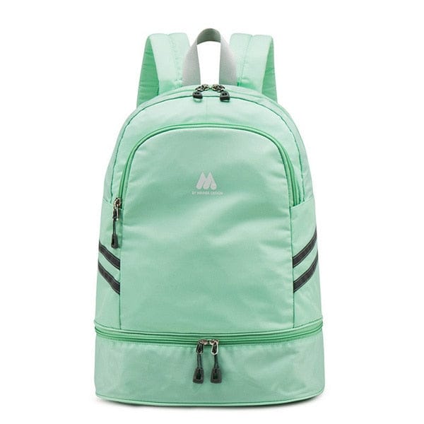 A Jarilo Store Laptop Backpack Style A Green / China Travel Backpack Side Reflector -  6 Colors - 2 Styles