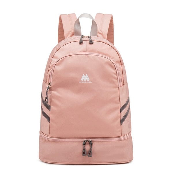 A Jarilo Store Laptop Backpack Style A Pink / China Travel Backpack Side Reflector -  6 Colors - 2 Styles