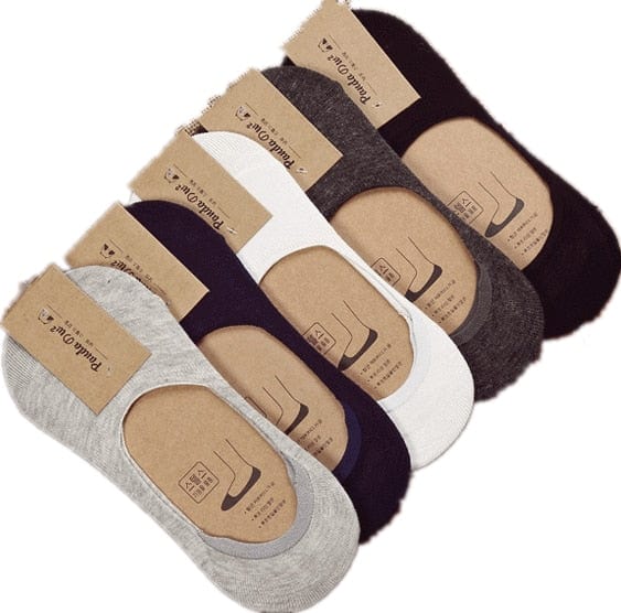 Spruced Roost Men's Accessories Multi Cotton Trader Neutral socks  - 1 pack of 5 pairs -  5 Colors