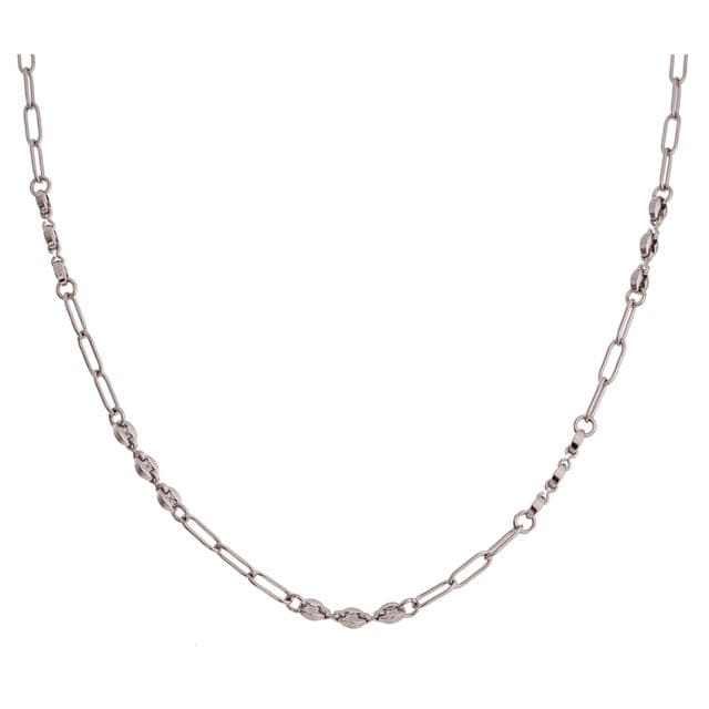 A Yhpup Official Store Necklace Steel Delicate Stainless Steel Chain Necklace 18K Gold Filled Necklace