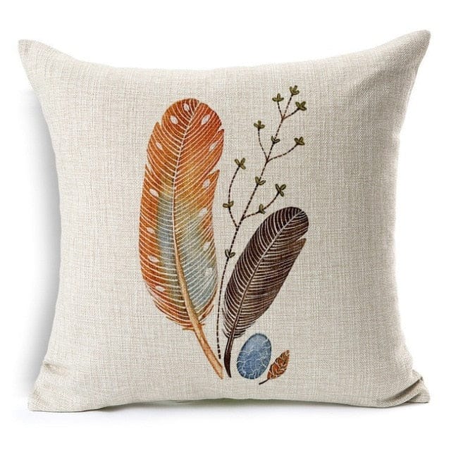 Spruced Roost Pillow Covers 450mm*450mm / 01 Naturals decorative sofa pillowcase Collection - 7 Styles