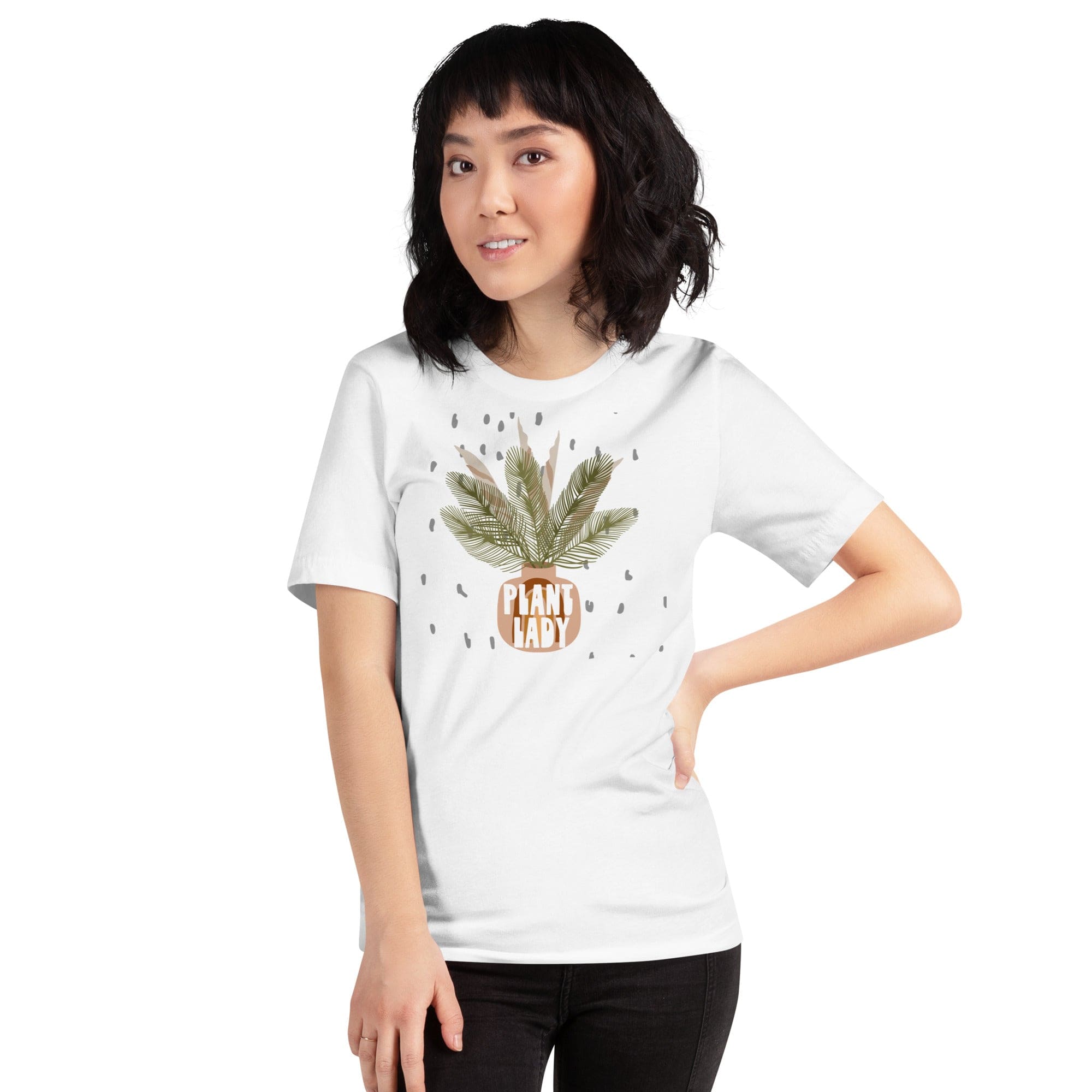 Spruced Roost Plant Lady Women's Organic T-Shirt - XS-5XL