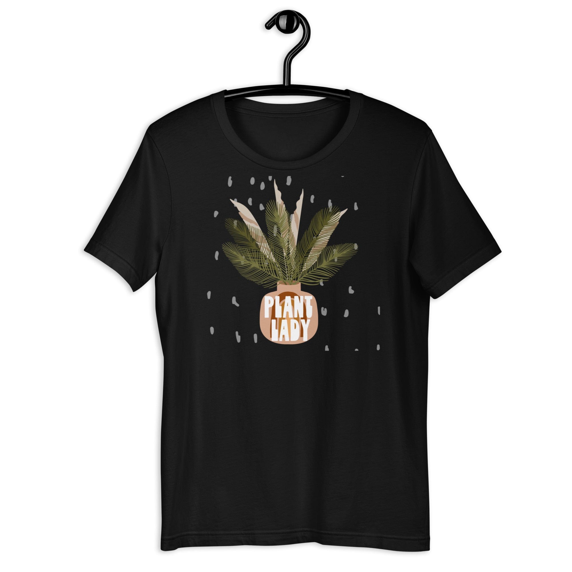 Spruced Roost Black / XS Plant Lady Women's Organic T-Shirt - XS-5XL