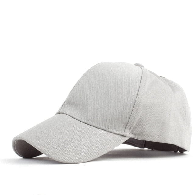 Spruced Roost Gray / Adjustable Ponytail Baseball Caps - CC Brand - 29 Colors / 3 Styles