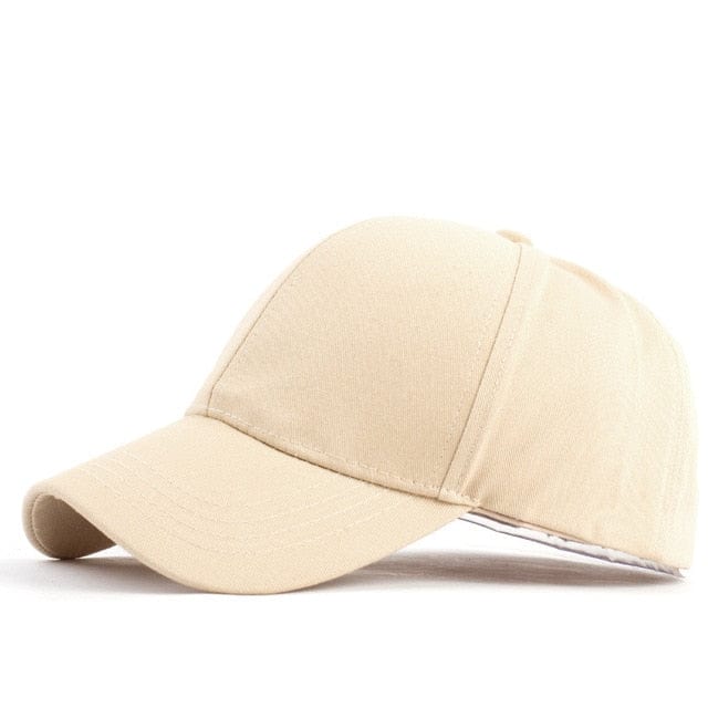 Spruced Roost Khaki / Adjustable Ponytail Baseball Caps - CC Brand - 29 Colors / 3 Styles