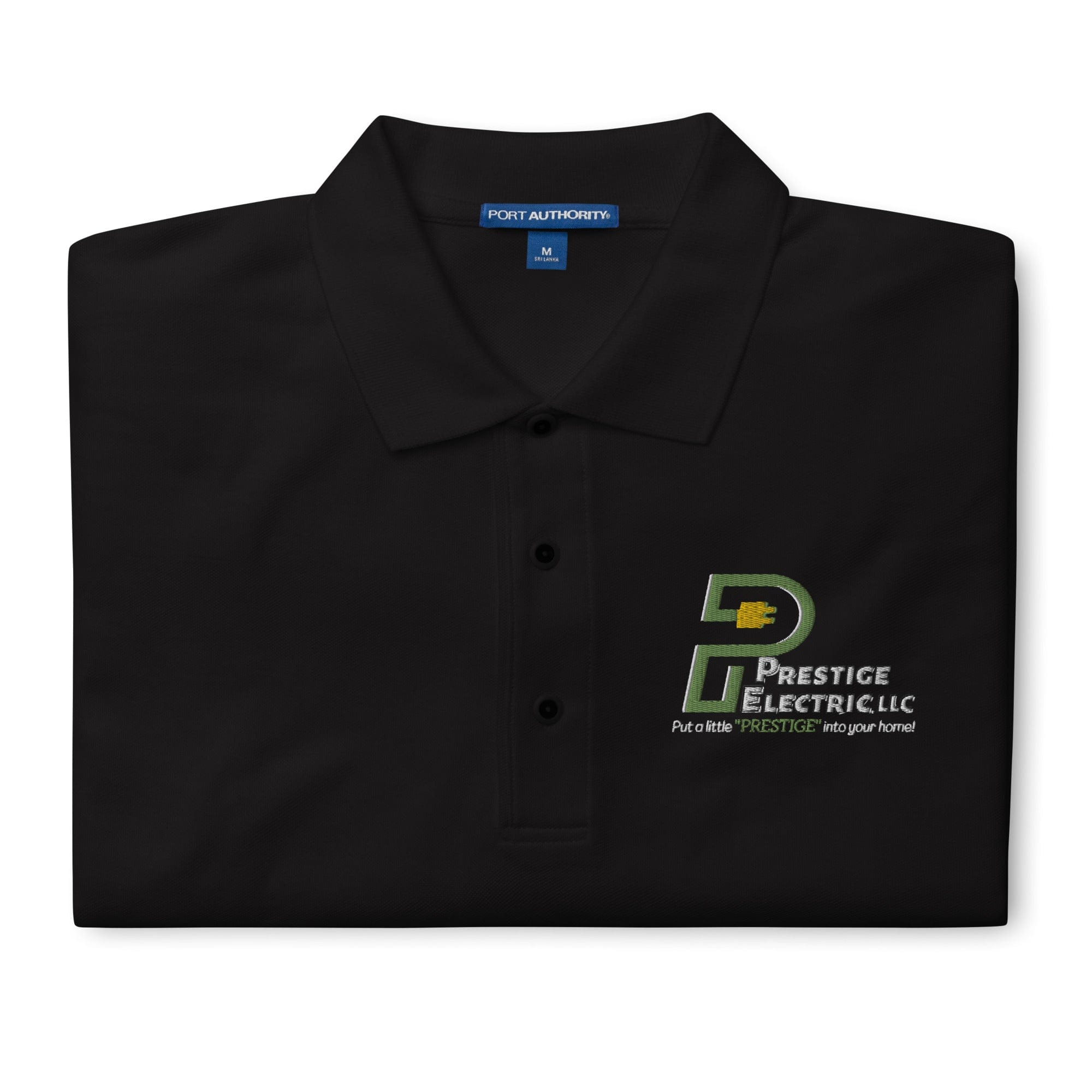 Spruced Roost Black / S Precision Electric Polo - Dark Colors