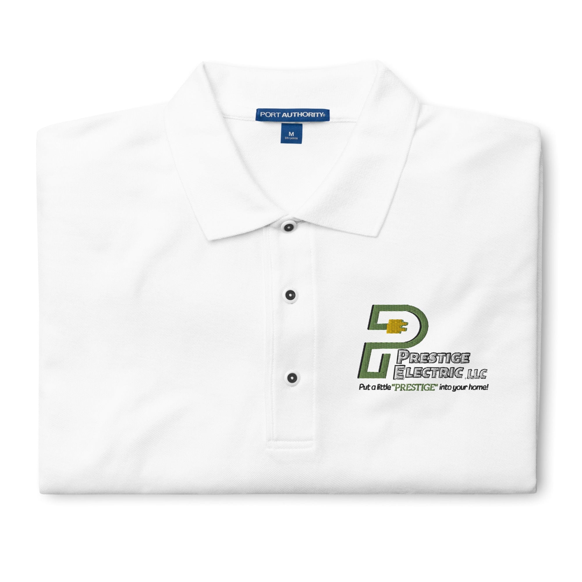 Spruced Roost White / S Prestige Electric Polo - Light Shirt Colors