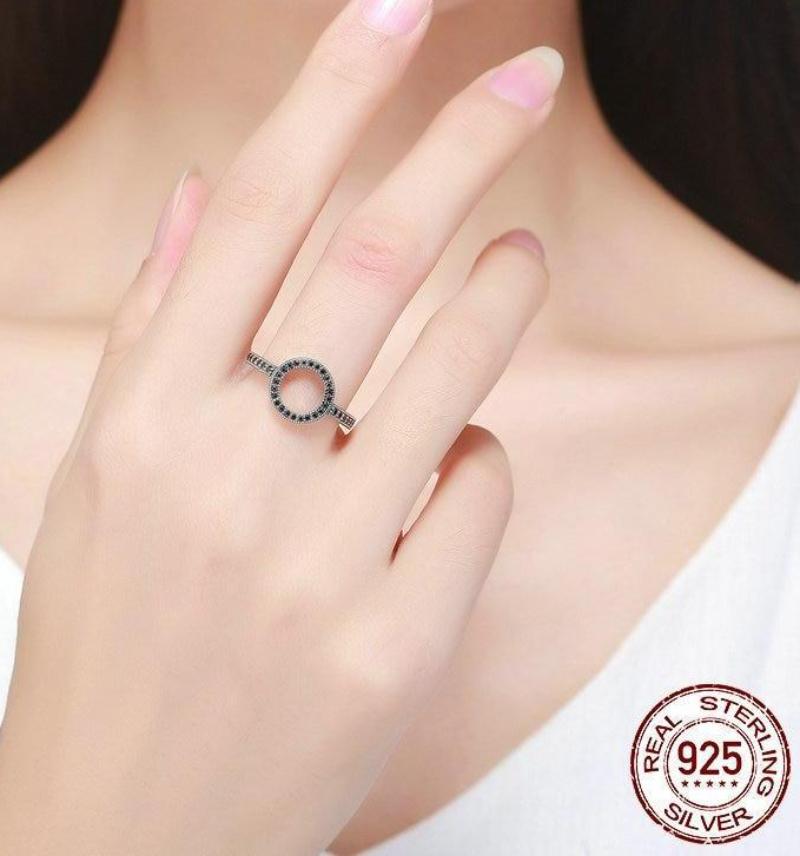 Spruced Roost Rings Full Circle Ring - .925 Sterling Silver Sizes: 6-9, 2 Colors