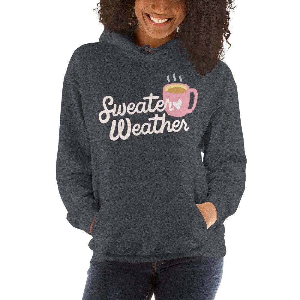Spruced Roost Dark Heather / S Sweater Weather Hoodie - S-5XL